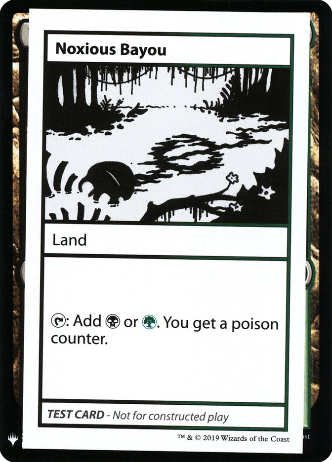 Noxious Bayou [Mystery Booster Playtest Cards] | Good Games Cannington
