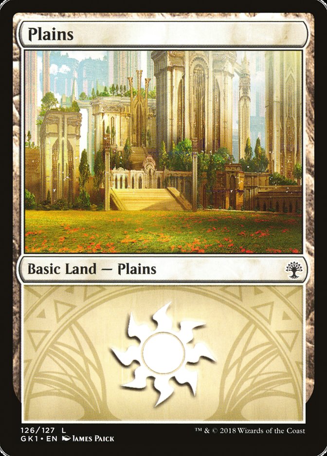 Plains (126) [Guilds of Ravnica Guild Kit] | Good Games Cannington