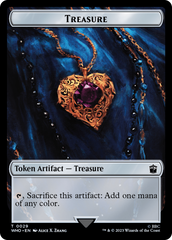 Warrior // Treasure (0029) Double-Sided Token [Doctor Who Tokens] | Good Games Cannington