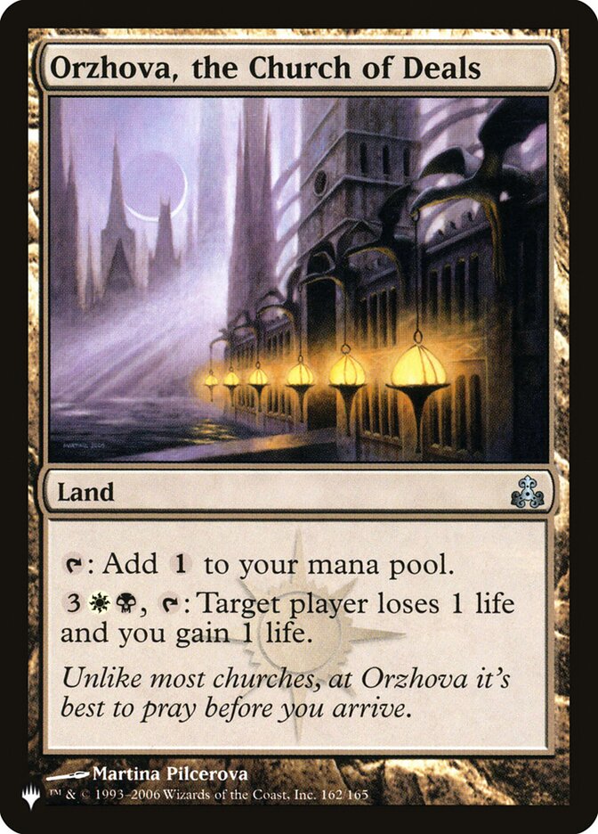 Orzhova, the Church of Deals [The List] | Good Games Cannington