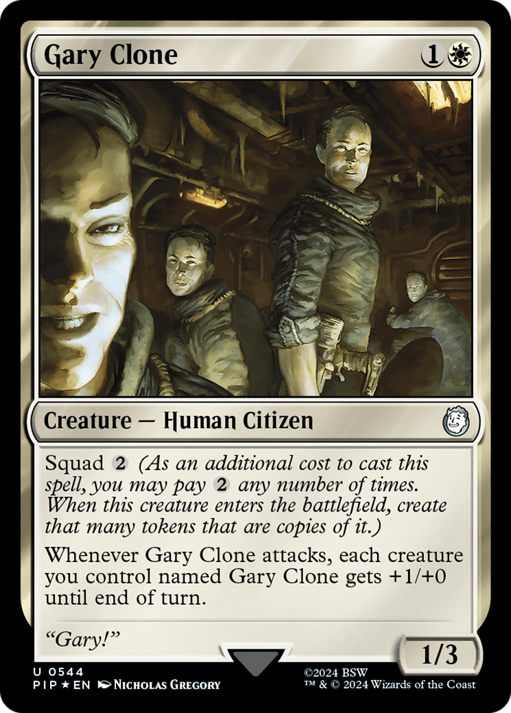 Gary Clone (Surge Foil) [Fallout] | Good Games Cannington