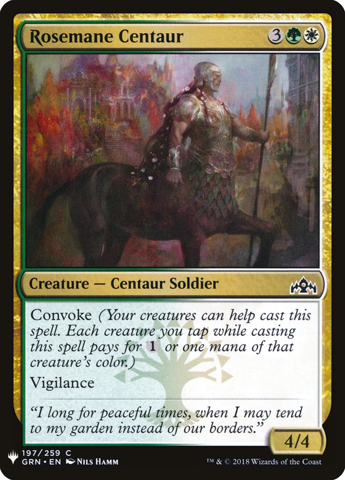 Rosemane Centaur [Mystery Booster] | Good Games Cannington