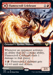 Flamescroll Celebrant // Revel in Silence (Extended Art) [Strixhaven: School of Mages] | Good Games Cannington