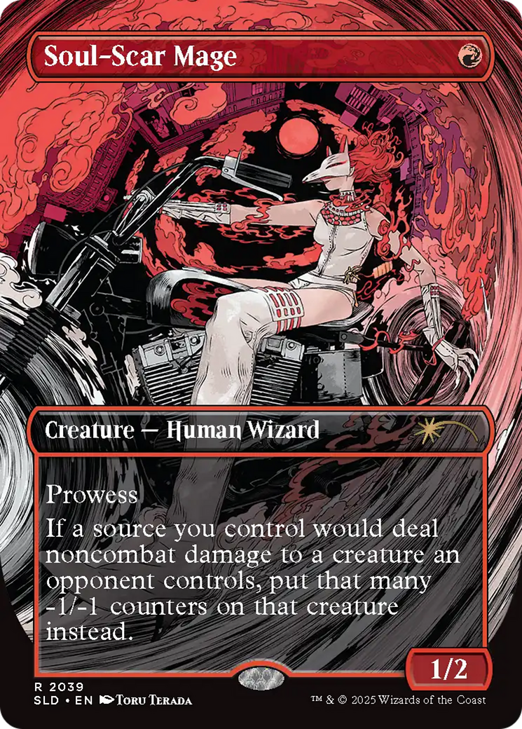 Soul-Scar Mage (2039) (Rainbow Foil) [Secret Lair Drop Series] | Good Games Cannington