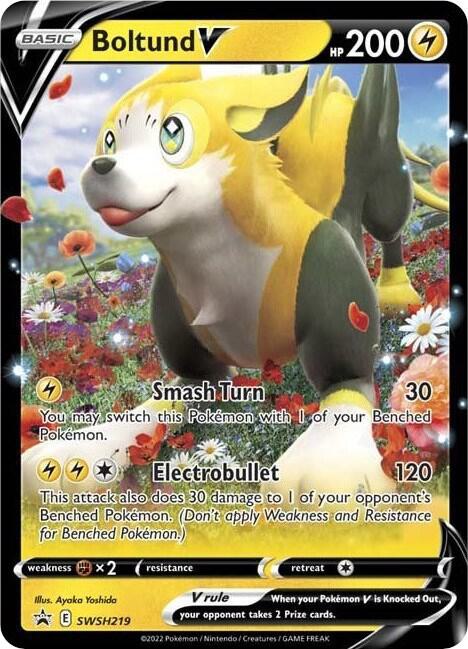 Boltund V SWSH219 (SWSH: Sword & Shield Promo Cards)  - Holofoil | Good Games Cannington