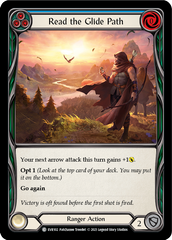 Read the Glide Path (Blue) [EVR102] (Everfest)  1st Edition Rainbow Foil | Good Games Cannington