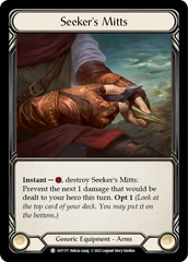 Seeker's Mitts [OUT177] (Outsiders)  Cold Foil | Good Games Cannington