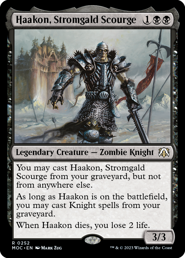 Haakon, Stromgald Scourge [March of the Machine Commander] | Good Games Cannington