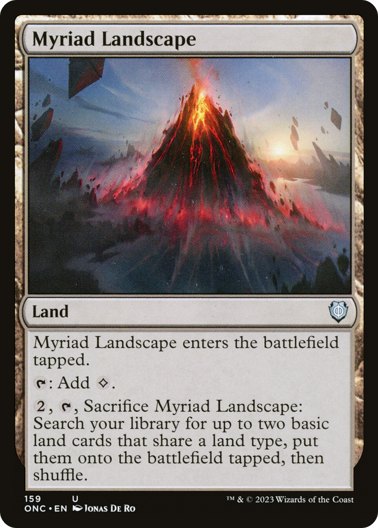 Myriad Landscape [Phyrexia: All Will Be One Commander] | Good Games Cannington