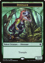 Dinosaur // Treasure Double-Sided Token [Friday Night Magic 2017] | Good Games Cannington