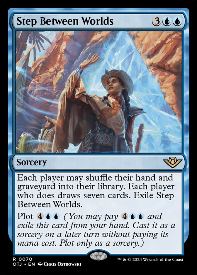 Step Between Worlds 70 (Outlaws of Thunder Junction)  - Foil | Good Games Cannington
