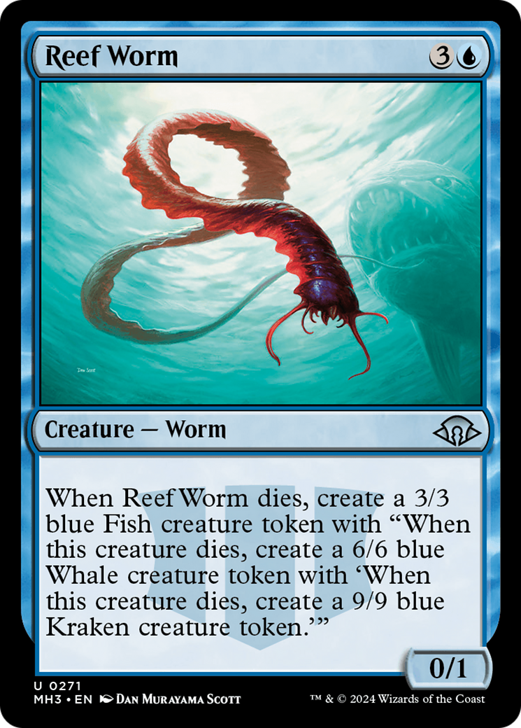 Reef Worm [Modern Horizons 3] | Good Games Cannington
