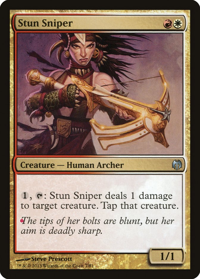 Stun Sniper [Duel Decks: Heroes vs. Monsters] | Good Games Cannington