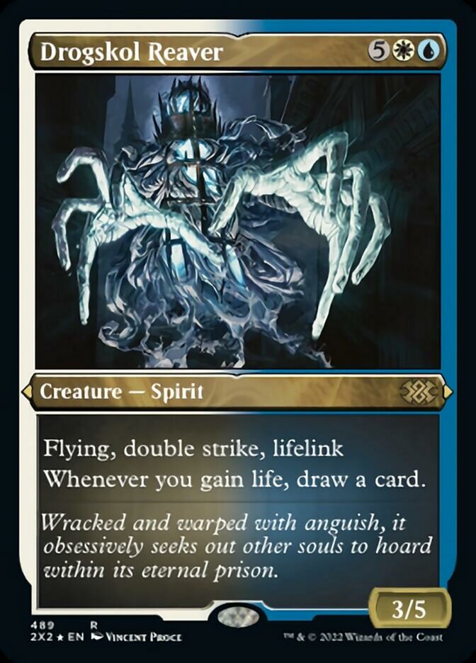 Drogskol Reaver (Foil Etched) [Double Masters 2022] | Good Games Cannington
