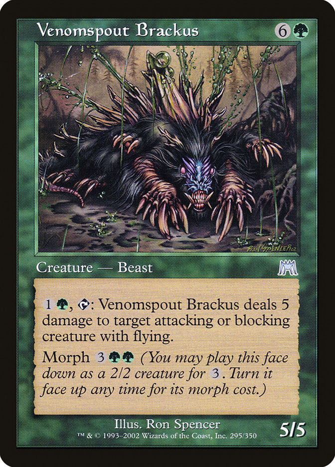 Venomspout Brackus 295 (Onslaught)  | Good Games Cannington