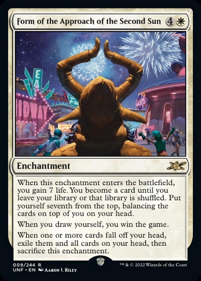 Form of the Approach of the Second Sun [Unfinity] | Good Games Cannington