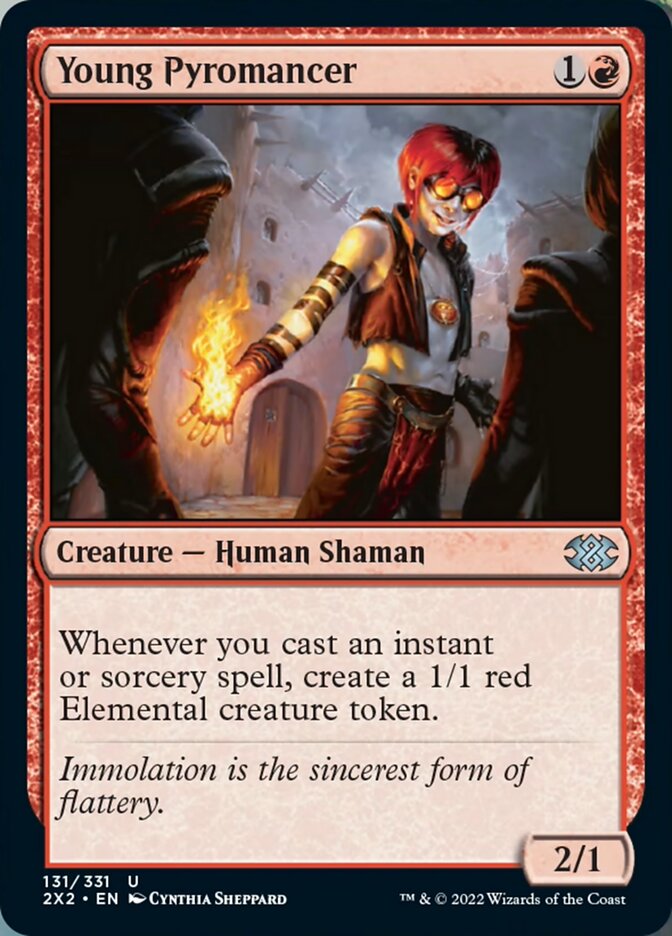 Young Pyromancer [Double Masters 2022] | Good Games Cannington