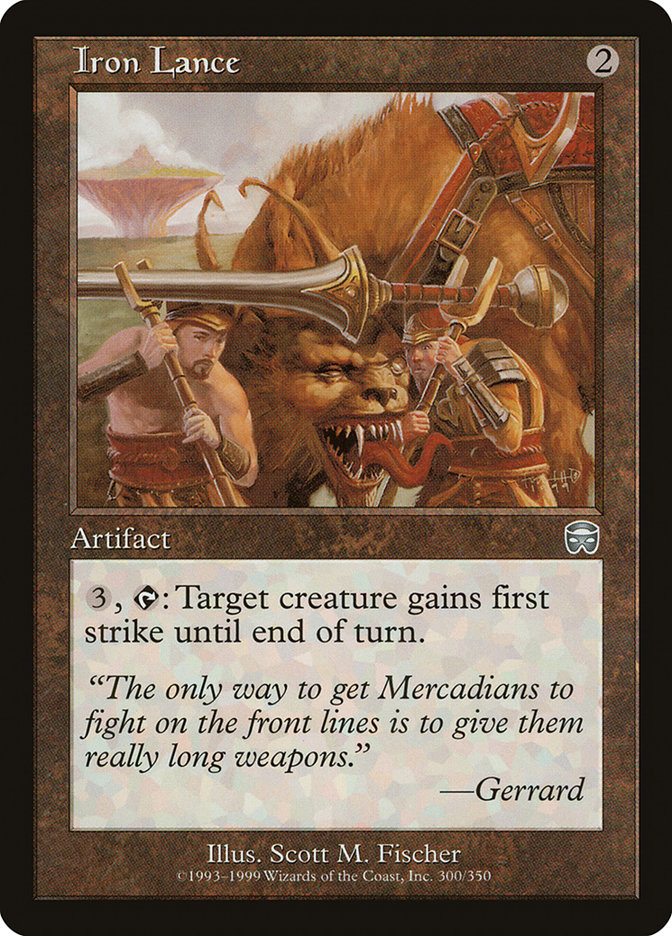 Iron Lance 300/350 (Mercadian Masques)  | Good Games Cannington