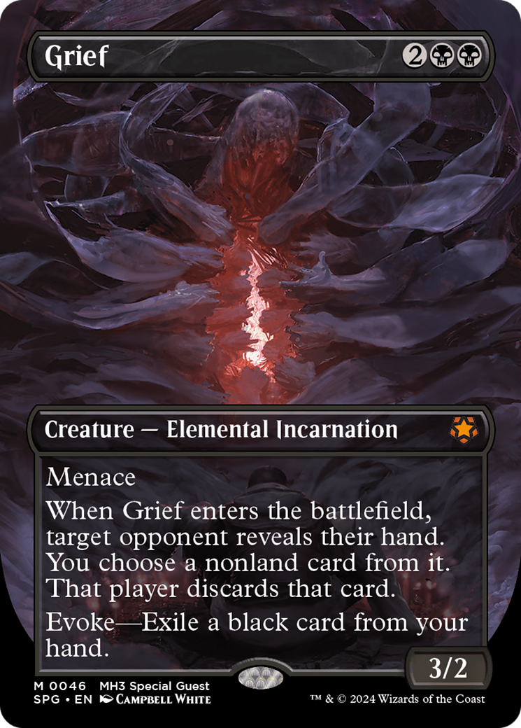 Grief (Borderless) [Modern Horizons 3 Special Guests] | Good Games Cannington