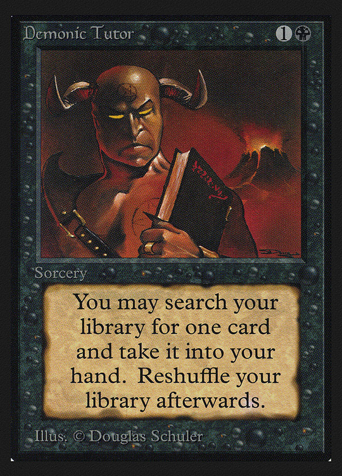 Demonic Tutor [International Collectors' Edition] | Good Games Cannington