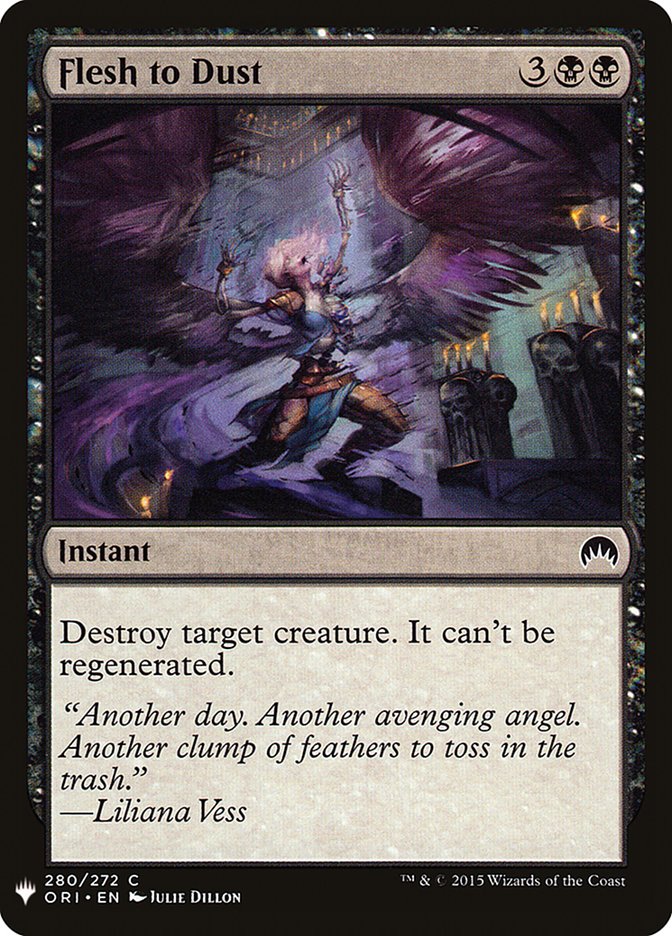 Flesh to Dust [Mystery Booster] | Good Games Cannington
