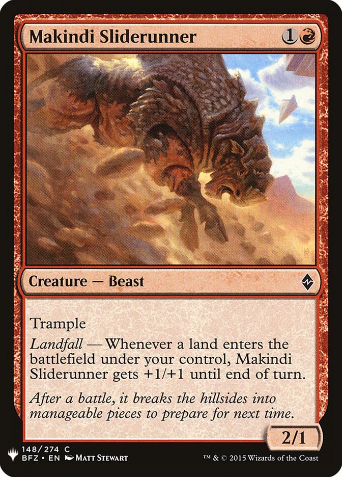 Makindi Sliderunner [Mystery Booster] | Good Games Cannington