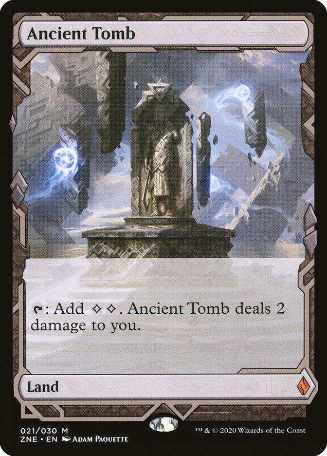 Ancient Tomb (Expeditions) [Zendikar Rising Expeditions] | Good Games Cannington