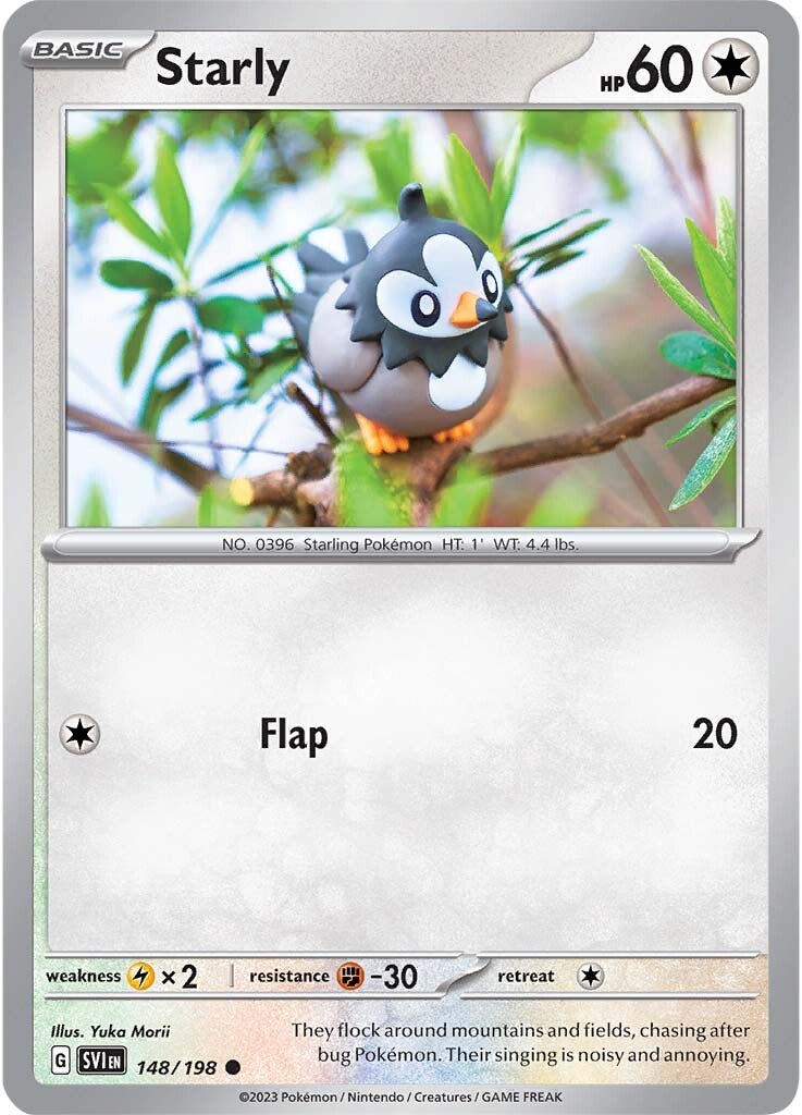 Starly (148/198) [Scarlet & Violet: Base Set] | Good Games Cannington