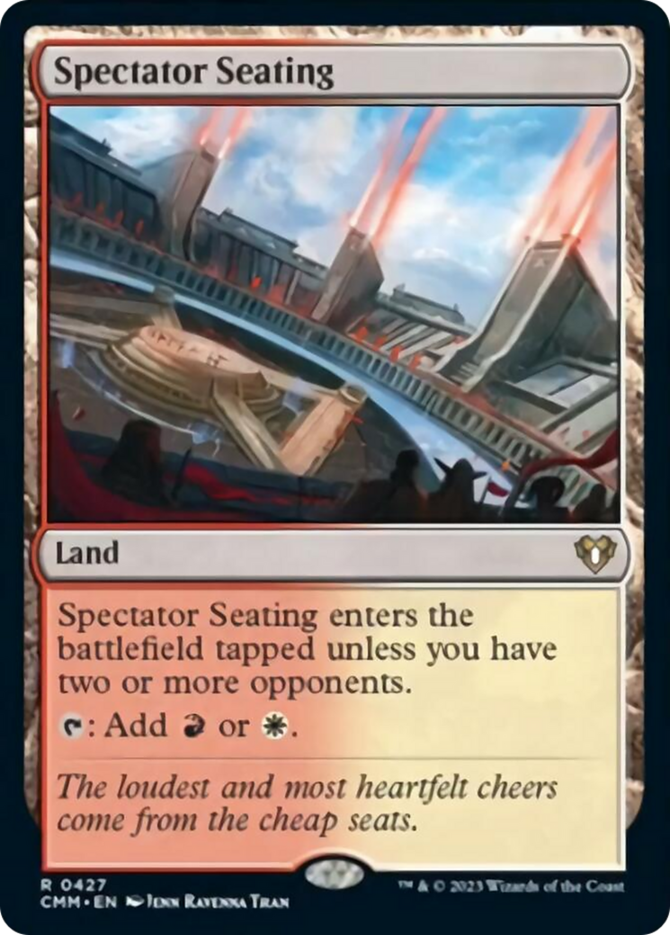 Spectator Seating [Commander Masters] | Good Games Cannington