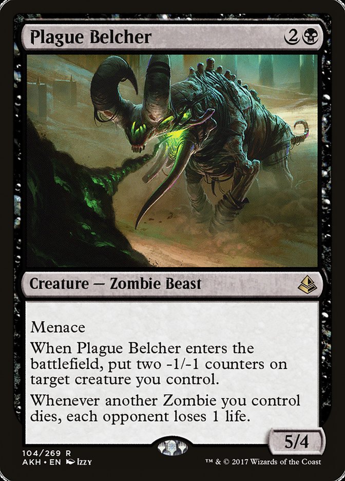 Plague Belcher 104 (Amonkhet)  | Good Games Cannington