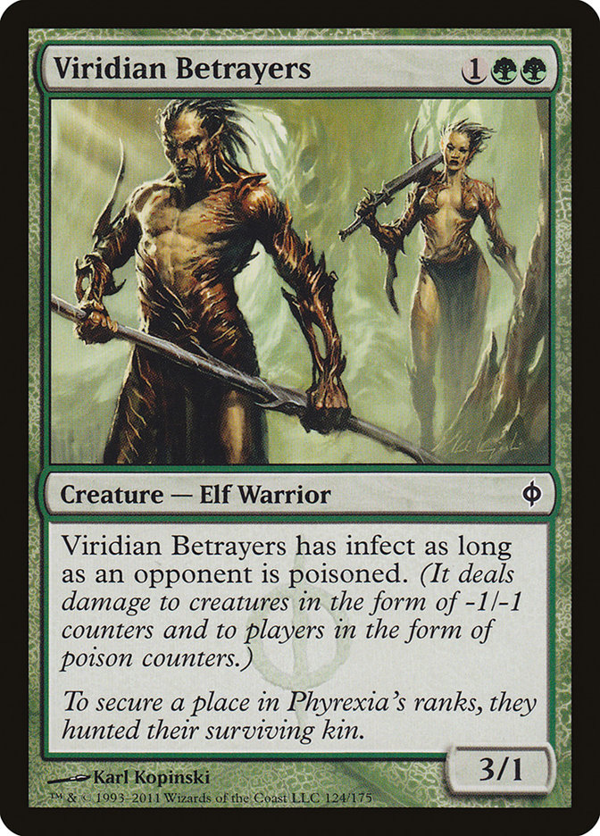 Viridian Betrayers 124 (New Phyrexia)  | Good Games Cannington