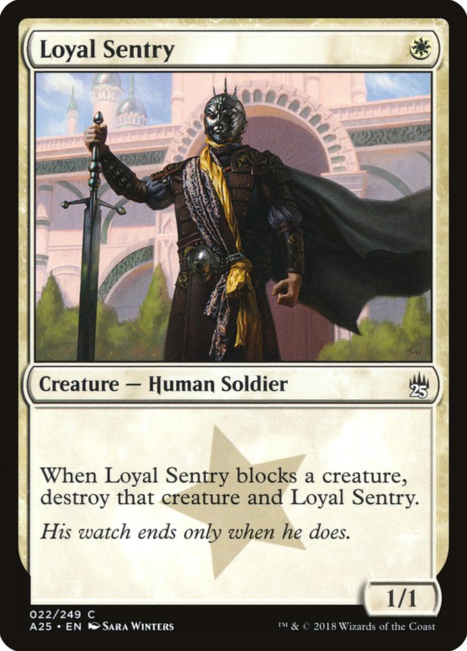 Loyal Sentry 22/249 (Masters 25)  | Good Games Cannington