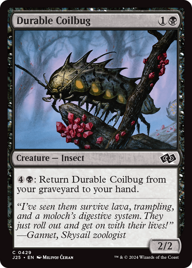 Durable Coilbug [Foundations Jumpstart] | Good Games Cannington