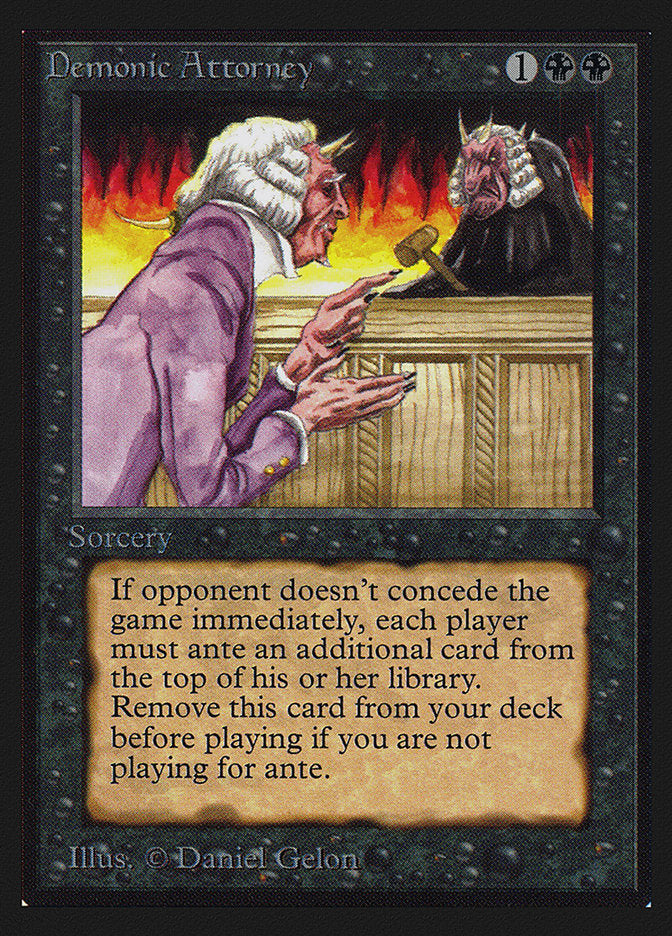 Demonic Attorney [International Collectors' Edition] | Good Games Cannington