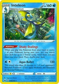 Inteleon (058/202) (Cosmos Holo) [Sword & Shield: Base Set] | Good Games Cannington