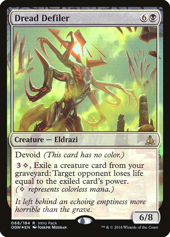 Dread Defiler (Intro Pack) [Oath of the Gatewatch Promos] | Good Games Cannington