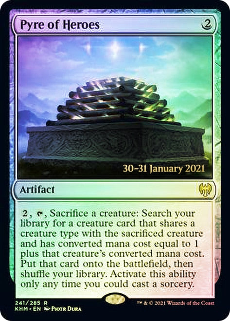 Pyre of Heroes [Kaldheim Prerelease Promos] | Good Games Cannington