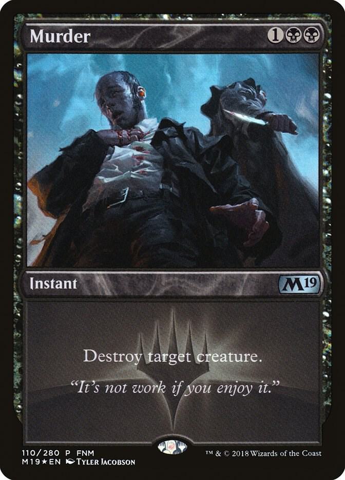 Murder 110/280 (FNM Promos)  - Foil | Good Games Cannington