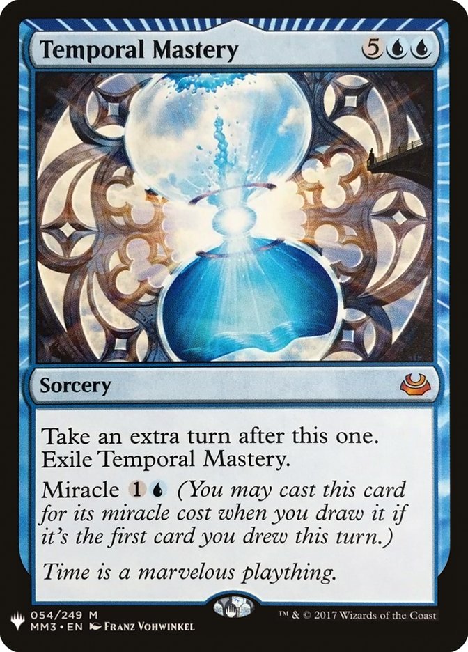 Temporal Mastery [Mystery Booster] | Good Games Cannington
