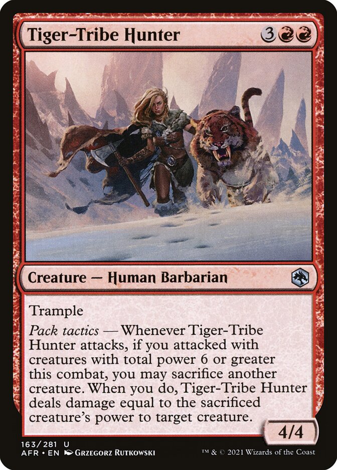Tiger-Tribe Hunter 163 (Adventures in the Forgotten Realms)  | Good Games Cannington