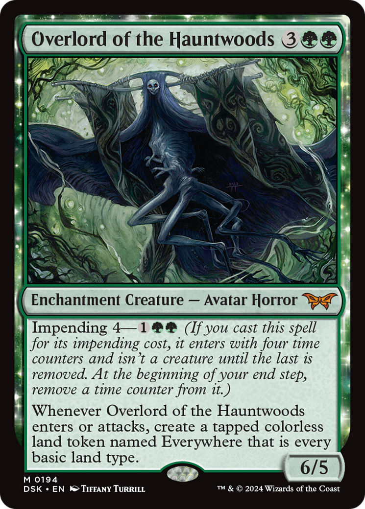 Overlord of the Hauntwoods [Duskmourn: House of Horror] | Good Games Cannington