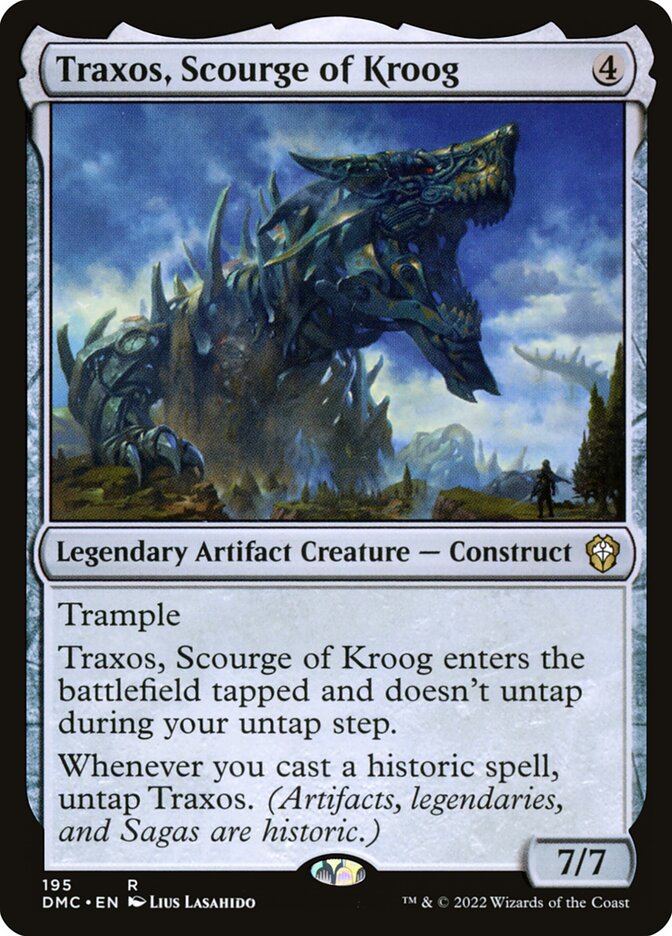 Traxos, Scourge of Kroog 195 (Commander: Dominaria United)  | Good Games Cannington