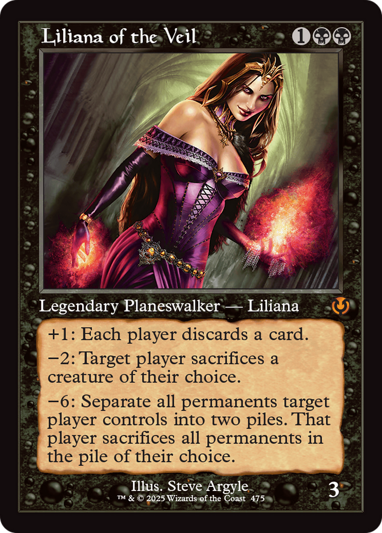 Liliana of the Veil (Retro Frame) [Innistrad Remastered] | Good Games Cannington