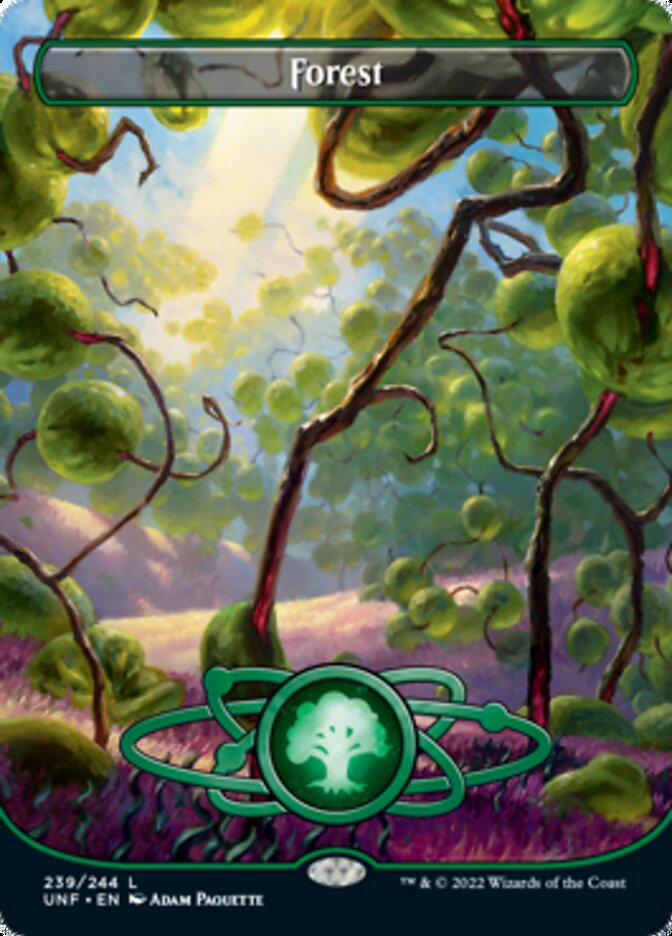 Forest (239) (Planetary Space-ic Land) [Unfinity] | Good Games Cannington