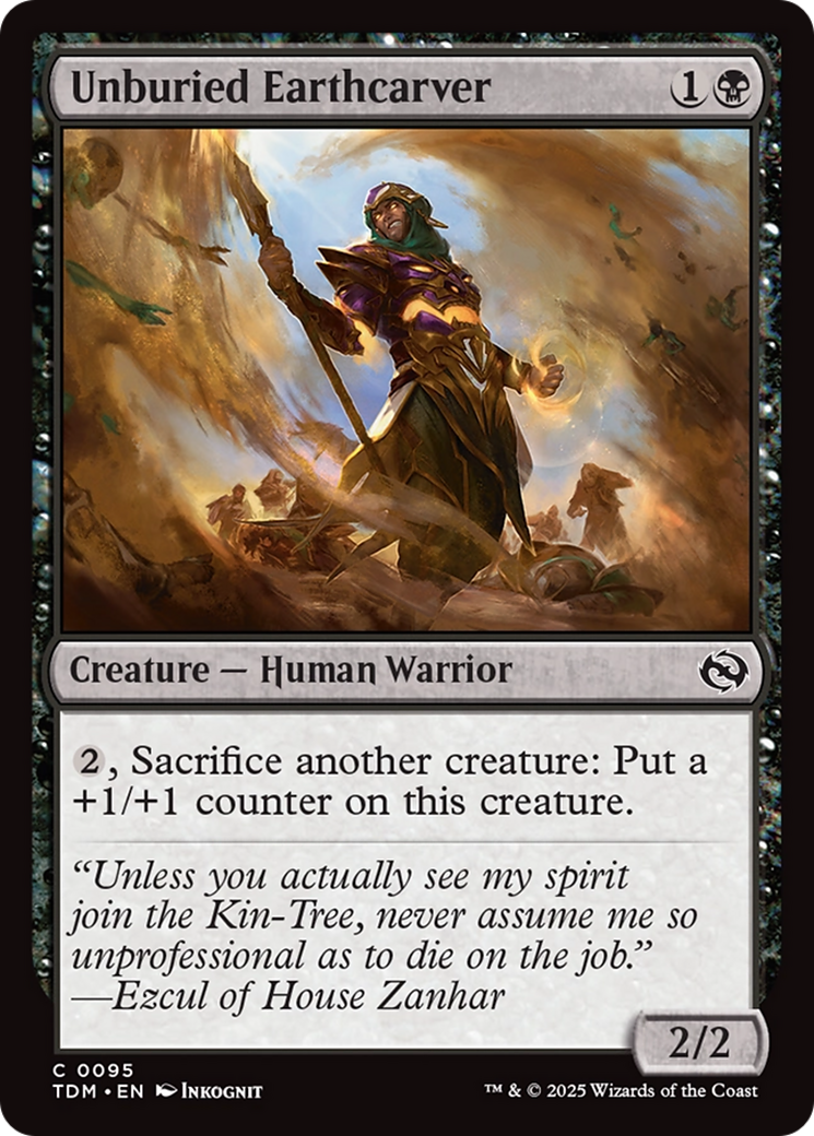 Unburied Earthcarver [Tarkir: Dragonstorm] | Good Games Cannington
