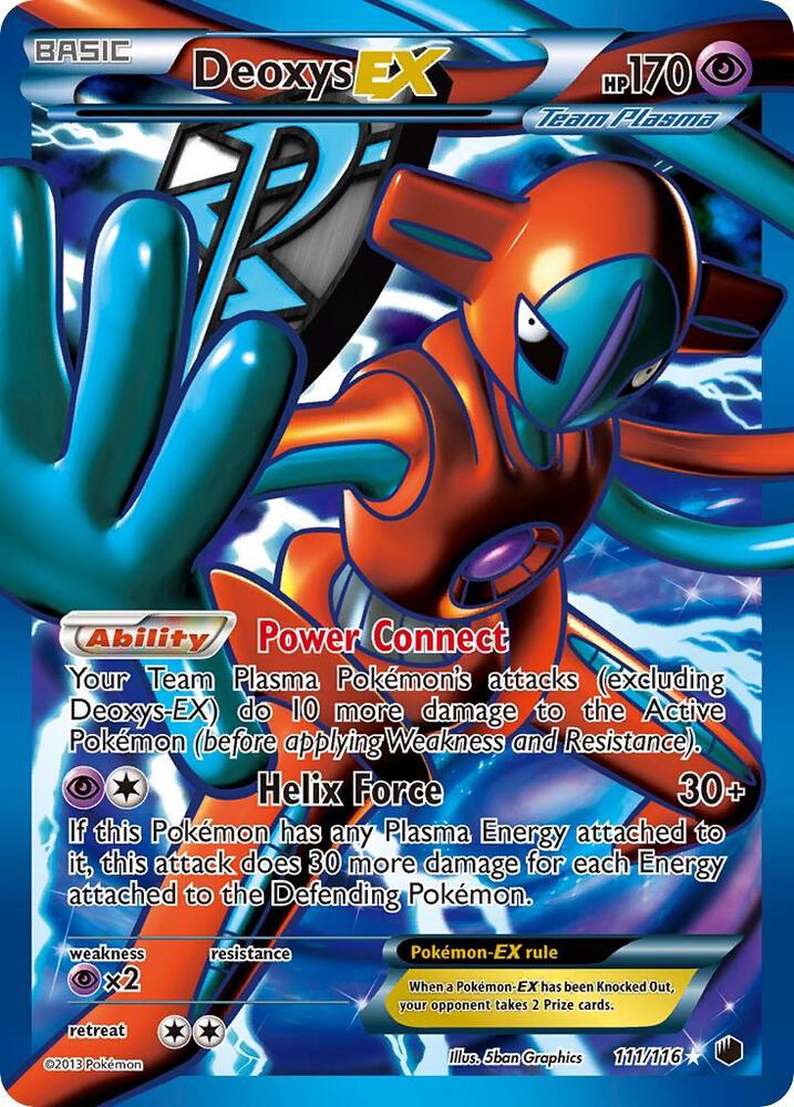 Deoxys EX Team Plasma 111/116 (Plasma Freeze)  - Holofoil | Good Games Cannington