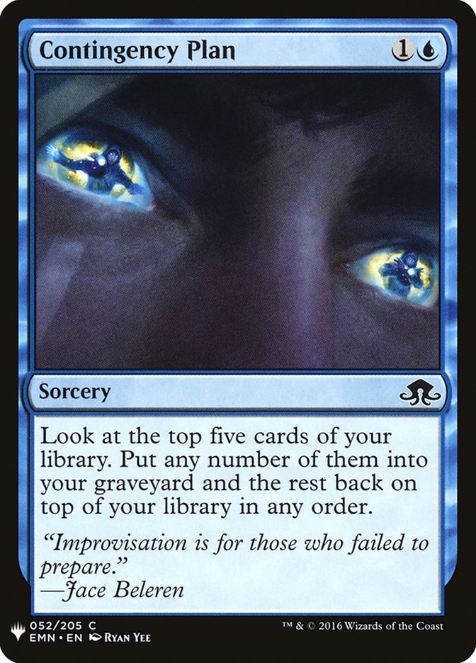 Contingency Plan [Mystery Booster] | Good Games Cannington