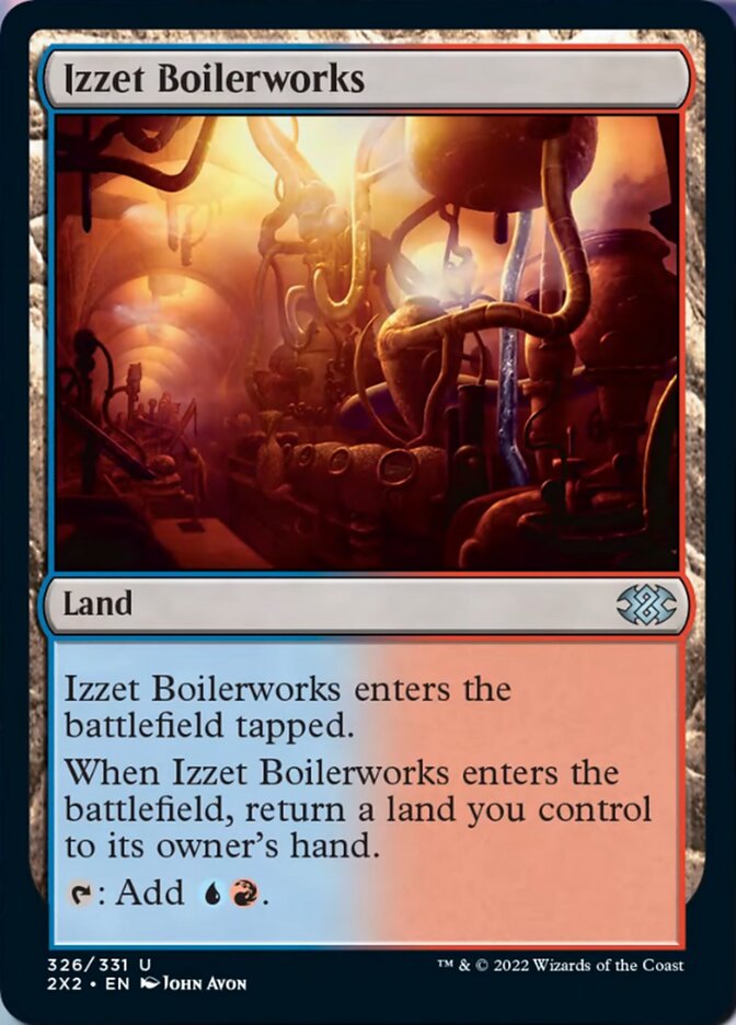 Izzet Boilerworks [Double Masters 2022] | Good Games Cannington