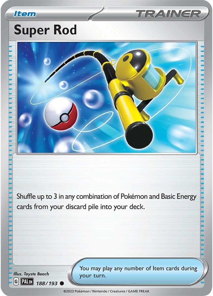 Super Rod (188/193) [Scarlet & Violet: Paldea Evolved] | Good Games Cannington