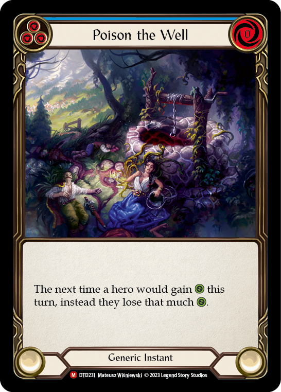 Poison the Well [DTD231] (Dusk Till Dawn)  Rainbow Foil | Good Games Cannington